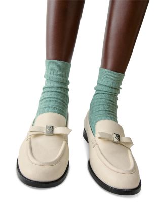 Women's Deco Bow Loafer Flats