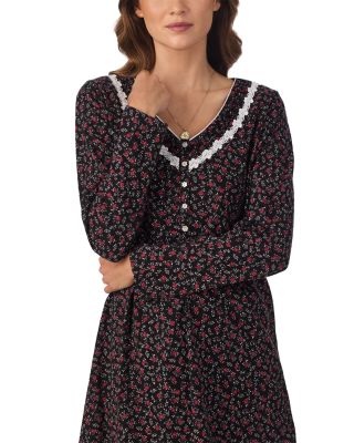 Long Sleeve Cotton Jersey Nightshirt