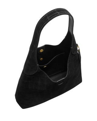 Croc Embossed Leather Brooklyn Shoulder Bag 28