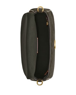 Soft Tabby Small Suede Shoulder Bag