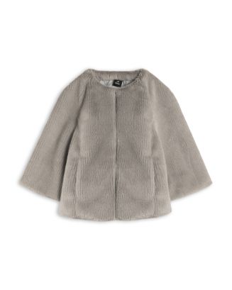 bow.a ボウ・エー ECO FUR JACKET エコーファージャケット Echo Collarless Faux Fur Jacket | Bloomingdale's Jewelry & Accessories