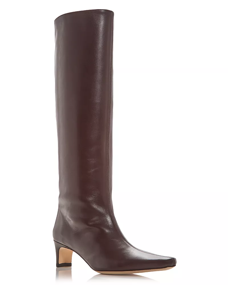 Staud Women's Wally Leather Tall Boots