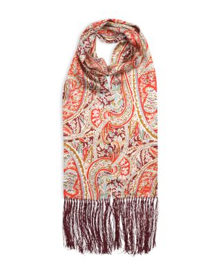 Paisley Tubular Silk Scarf
