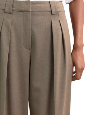 Poppie Wide Leg Flannel Pants