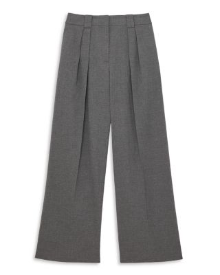 Poppie Wide Leg Flannel Pants
