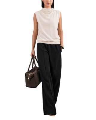High Rise Wide Leg Pants