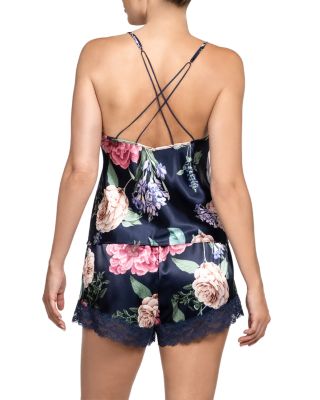 Lace Trim Cami Pajama Set