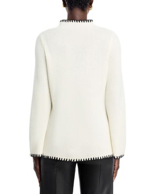 Cashmere Funnel Neck Sweater
