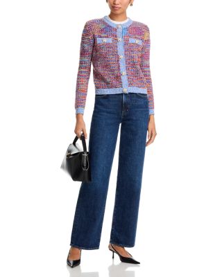 Button Front Cardigan Sweater