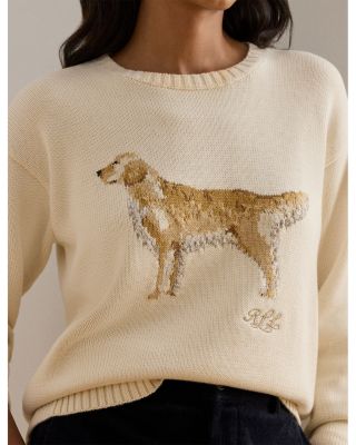 Intarsia Knit Dog Sweater
