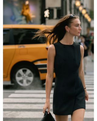 Harry Suiting Double Breasted Mini Dress