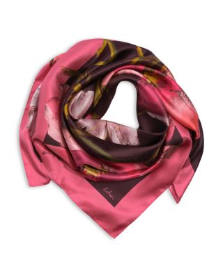 Cosmos Silk Square Scarf
