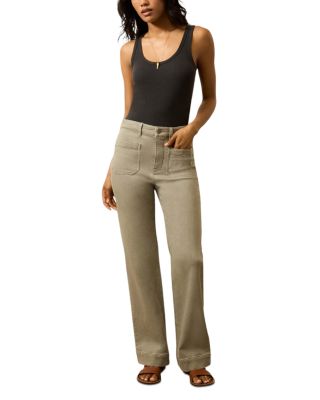 Stretch Terry Patch Pocket Pants