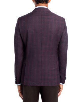 Hutson Tonal Plaid Slim Fit Sport Coat