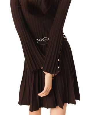 Raffie Pleated Dress