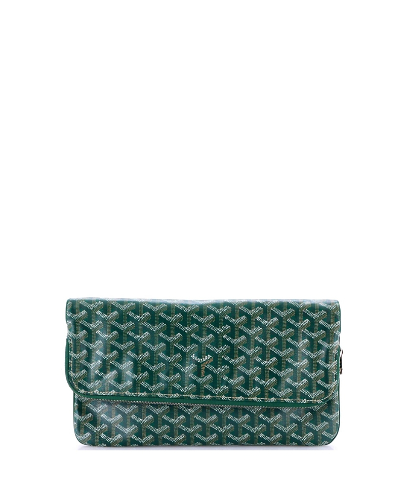 Pre-owned Pre-owned Goyard  Goyard Saint Marie Clutch Coated Canvas In Green