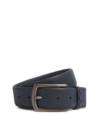 Men's Grained Leather Belt