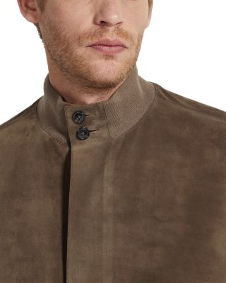 Leather Blouson Jacket