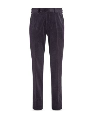 Corduroy Slim Fit Suit Pants