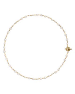 Pearl Classics Toggle Chain Necklace in 18K Yellow Gold, 4.5mm