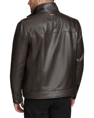 Winton Leather Bomber Jacket