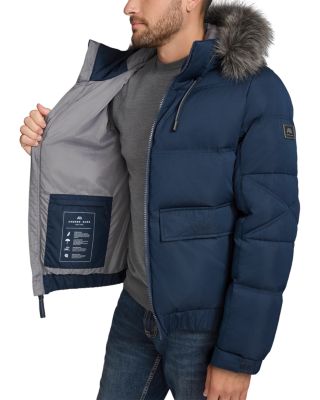 Lithgow Bomber Jacket with Removable Hood