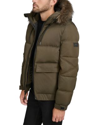 Lithgow Bomber Jacket with Removable Hood