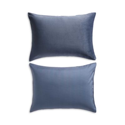 Solid Washed Reversible Plush 5 Piece Comforter Set, Twin/ Twin XL