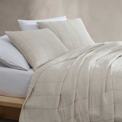 Cotton Gauze Solid Quilted Bedding Collection