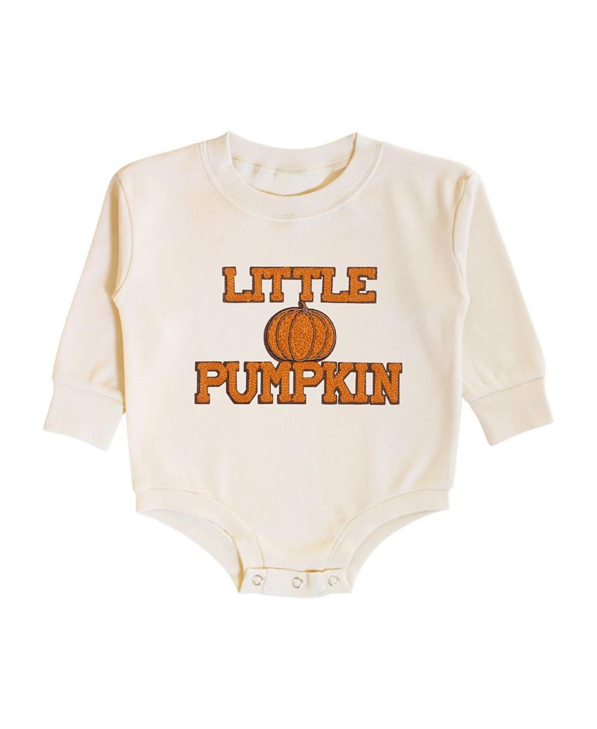 Sweet Wink Unisex Little Pumpkin Patch Long Sleeve Romper - Baby