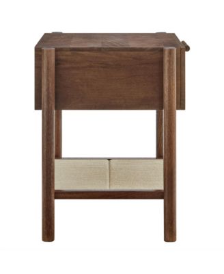 Oswin 1-Drawer Wood Nightstand