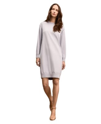  Cotton Silk Knit Eve Sweater Dress