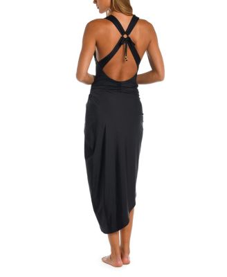 Solid Convertible Faux Wrap