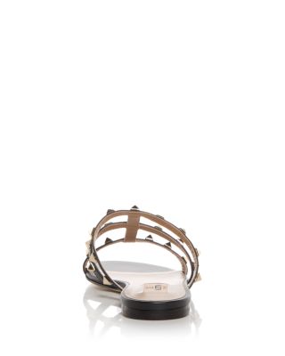 Women&#39;s Rockstud Slide Sandals