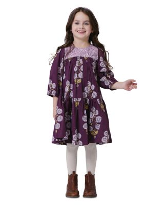 Girls' Fione Printed Dress - Little Kid