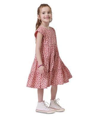 Girls' Sleeveless Tiered Ruffle Dress - Little Kid