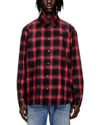 S-Simply-Check-Hgbt Button Down Shirt
