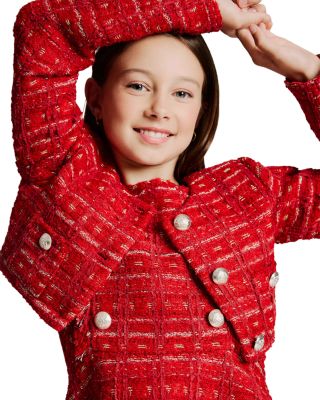 Girls' Sutton Boucle Crop Jacket - Little Kid, Big Kid