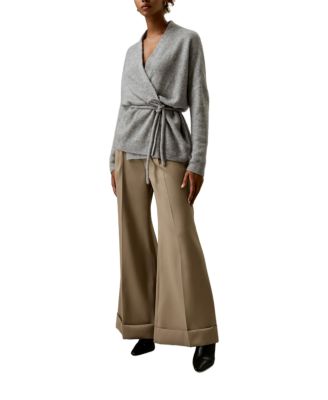 Lounge Wrap Knit Cardigan