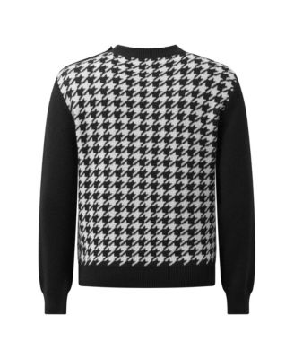 Girls' Houndstooth Sweater - Little Kid, Big Kid