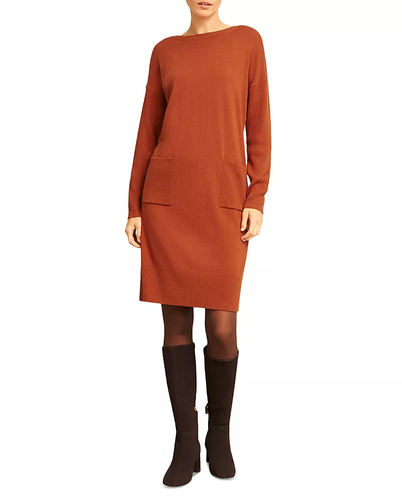 Hobbs London Petites Devora Sweater Dress