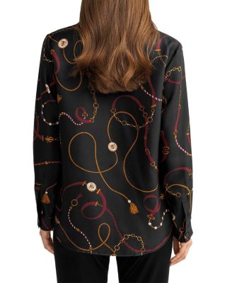 Louisville Print Silk Shirt