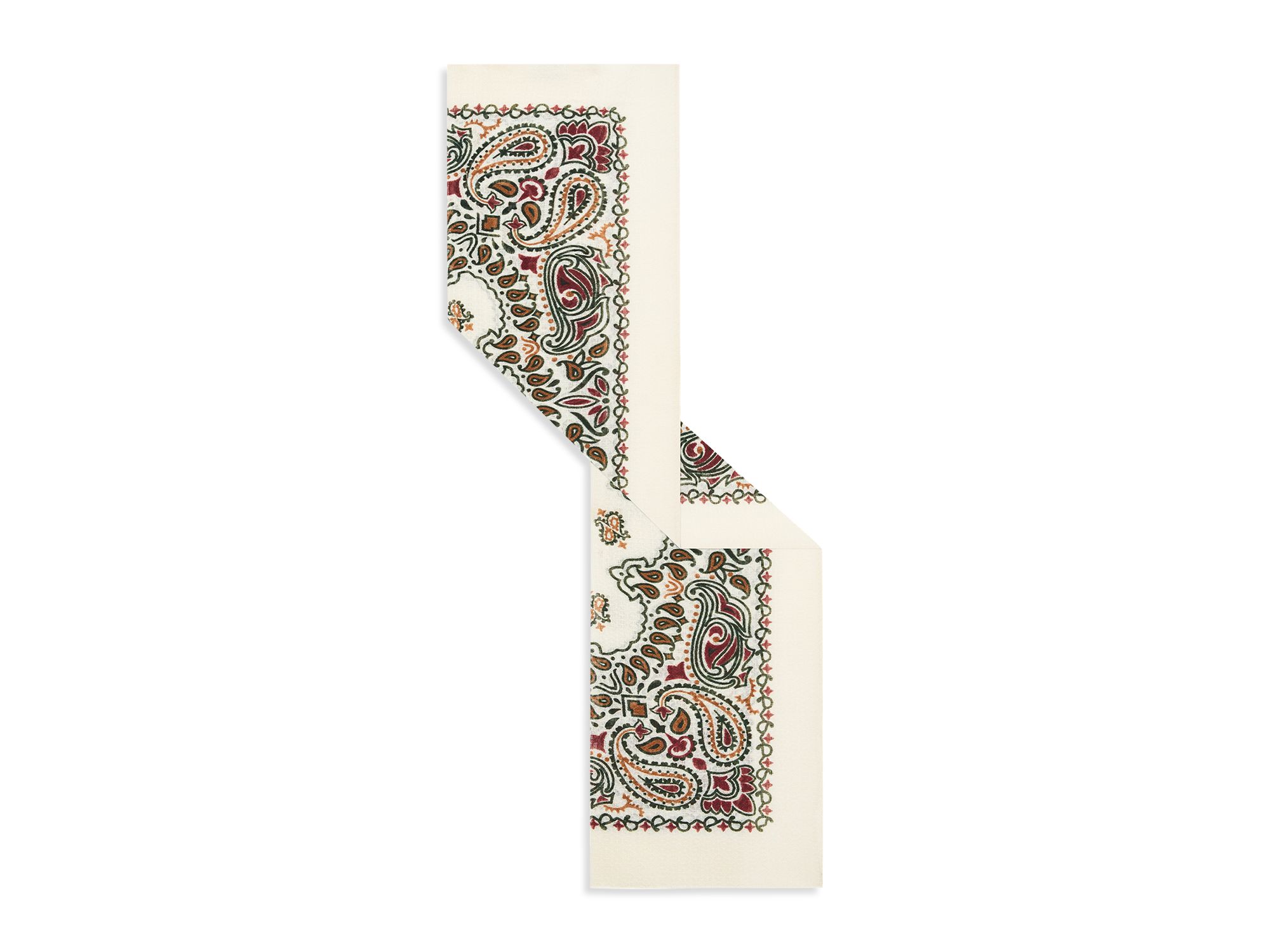 Robyn Wool & Silk Bandana — Image 4