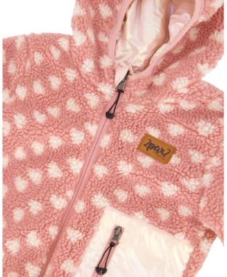 Girls' Reversible Mid-Season Sherpa Jacket - Baby