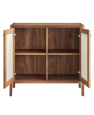 Capri 33" Wood Grain Storage Cabinet