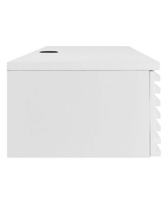 Render Wall Mount Wood Office Desk