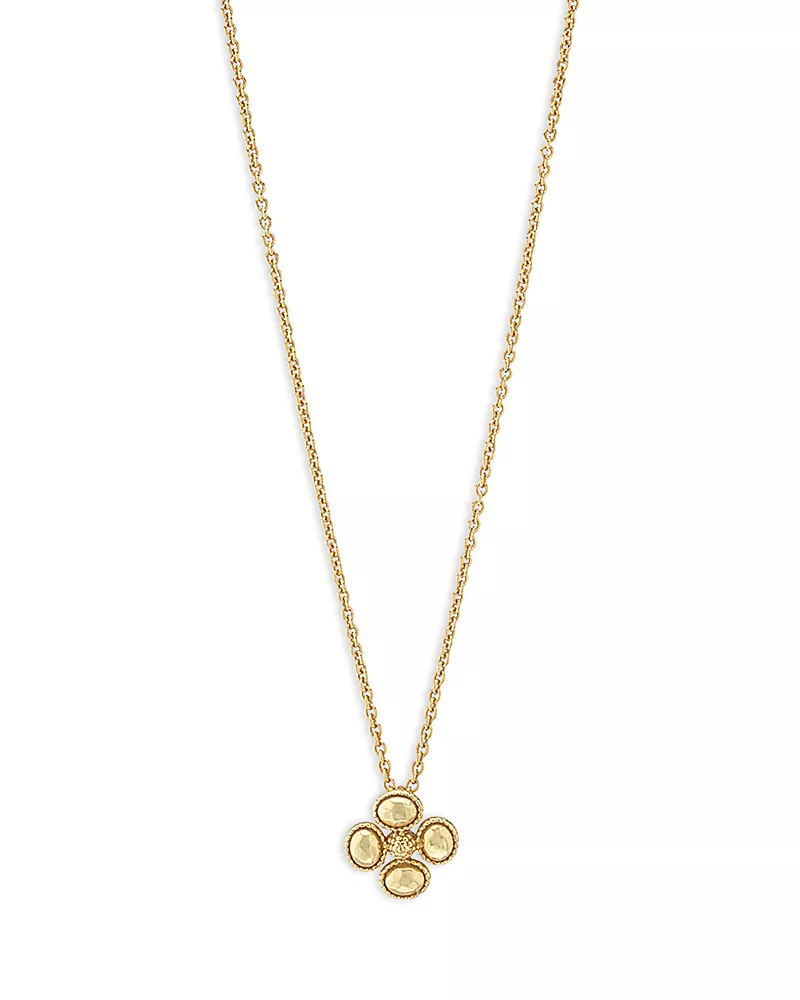 Capucine De Wulf Berry Clover Station Necklace, 16