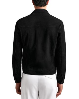 Pike Suede Zip Through Jacket