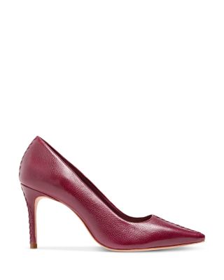 Women's Giselle Whipstitch Leather Pumps 