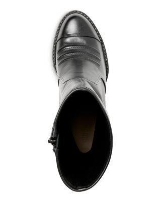 Women's Marley Leather Lug Sole Platform Boots